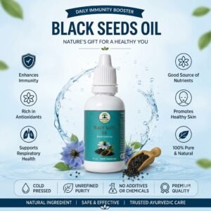 Black Seed Oil 30ml | Nigella Sativa Oil | Herb Shakti