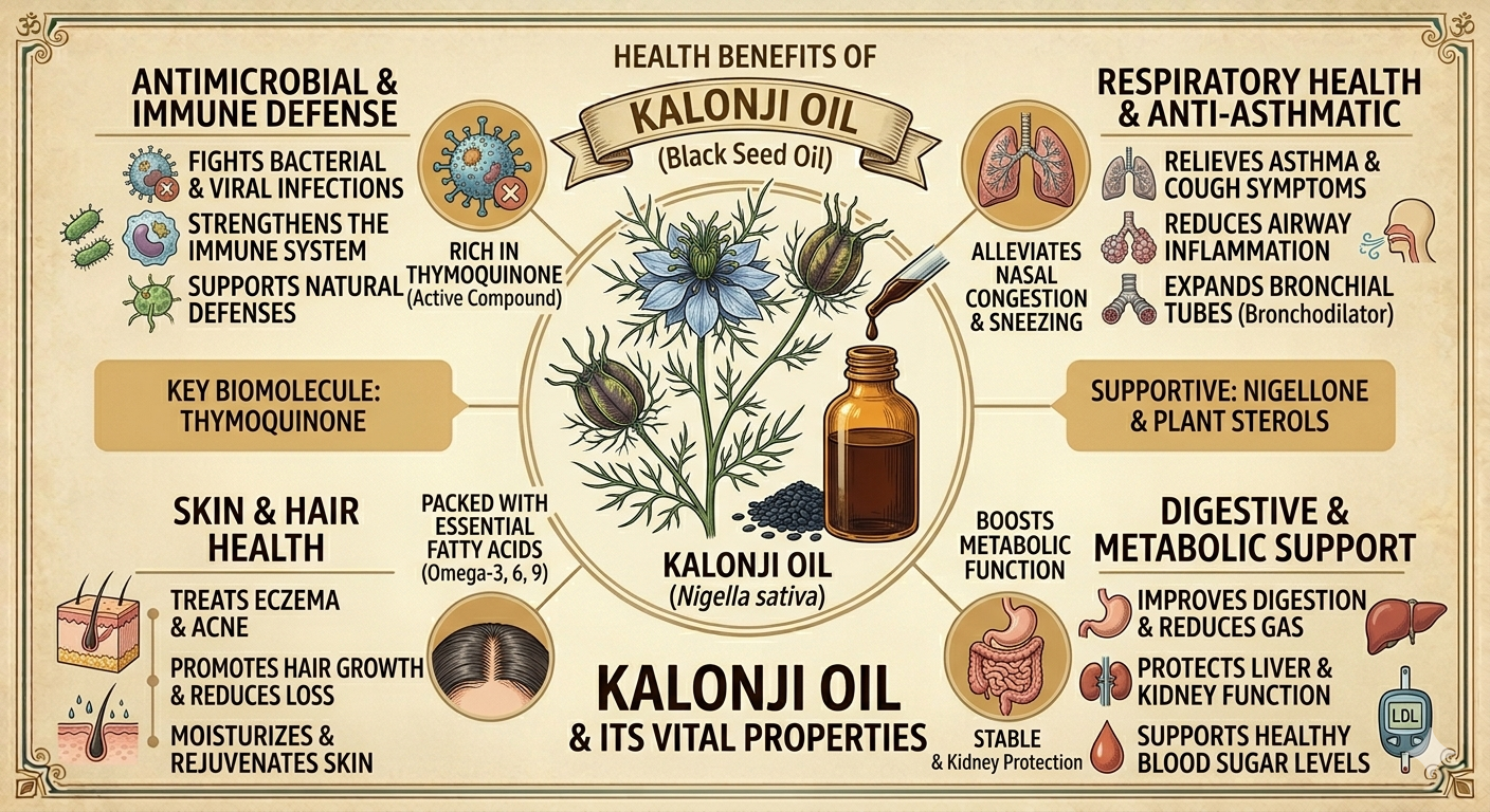 Black Seed Oil 30ml | Nigella Sativa Oil | Herb Shakti - Image 2